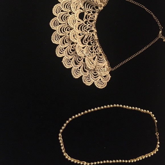 ‼️Two rhinestone necklaces for sale ‼️ - Picture 1 of 2